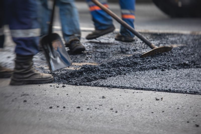 Residential Asphalt Driveway Construction